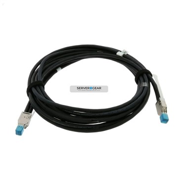 6HGKR Кабель CABLE mini-SAS HD SFF-8644 to HD SFF-8644 4M 6HGKR - фото 152620