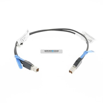 00AR272 Кабель SAS 0.6м Mini SAS HD to Mini SAS HD для системы хранения IBM V3700 00AR272 - фото 152796