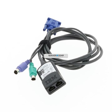 39M2901 Кабель KVM 1,5 M Conversion Cable 39M2901 - фото 153043