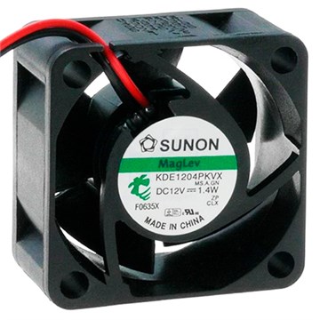 Вентилятор Sunon DC,12V, 40x20mm, 0.13A, KDE1204PKVX KDE1204PKVX - фото 5560