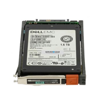 005053597 Жесткий диск EMC 1.6TB SSD 2.5 SAS 12G UNITY XT 5053597 - фото 76470