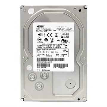 0B26311 Жесткий диск Hitachi 3TB 6G 7.2K SAS 3.5 0B26311 - фото 86706