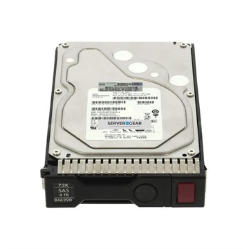 846263-B21 Жесткий диск HP 4TB SAS 12G 7.2K LFF HDD for G8-G10 Servers 846263-B21 - фото 89133
