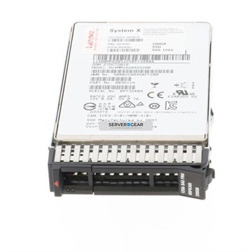 00FN380 Жесткий диск 200GB 12G SAS 2.5 MLC G3HS Enterprise SSD 00FN380 - фото 95323