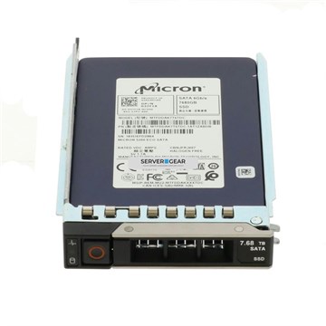 3JY18 Жесткий диск 7.68TB SSD 2.5 SATA 6G RI MTFDDAK7T6TDC-1AT1ZABYY 3JY18 - фото 96128