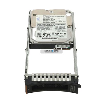 00VN474 Жесткий диск IBM 900GB 15K 2.5in hard drive 00VN474 - фото 96848