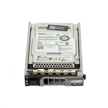 345-BCFY Жесткий диск 960GB SSD 2.5 SAS 12H MIX SED 345-BCFY 345-BCFY - фото 97016