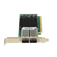 MCX516A-GCAT Контроллер Mellanox ConnectX-5 EN network interface card, 50GbE dual-port QSFP28, PCIe3.0 x16, tall bracket, ROHS R6 MCX516A-GCAT