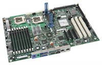 439399-001 Материнская Плата Hewlett-Packard i5000P Dual Socket 771 8FBD 8SAS SATAII U100 3PCI-E8x 3PCI-X 2GbLAN E-ATX 1333Mhz For ML350G5 439399-001