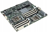 608865-001 Материнская Плата Hewlett-Packard i5520 Dual Socket 1366 12DDR3 6SATAII 2PCI-E16x 2.0/Riser PCI-E4x SVGA 2xGbLAN E-ATX 6400Mhz 2U For DL180G6 608865-001