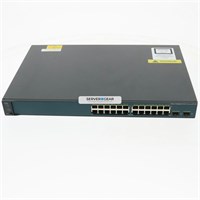 WS-C3560V2-24TS-SD Переключатель Cisco 3560V2 24 10/100 + 2 SFP + IPB Image + DC WS-C3560V2-24TS-SD