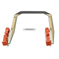 74Y7527 Кабель SMP cable 4 (inner left inner left, span two dra 74Y7527