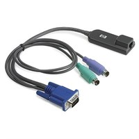 262587-B21 KVM Кабель Compaq KBM1-0902 520-290-001 RJ45 - Video 2xPS2 50cm+60cm 262587-B21