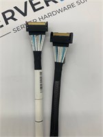 Кабель G3-A00001015 Slimline 8i (SFF-8654) PCIe Gen.4 to Slimline 8i (SFF-8654) low profile to BP-FB1U02-TY cable L800MM for RAID/HBA card 107446