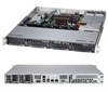 SYS-5018D-MTRF Серверная платформа SuperMicro 1U, LGA1151, iC224, 4xDDR3, 4x3.5 HDD, 2x1GbE, IPMI, 1x PCIEx8, 2x400W (X10SLM-F, 813MTQ-R400B) SYS-5018D-MTRF - фото 123287