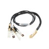 QSFP-4SFP10G-CU1M Трансивер QSFP to 4xSFP10G Passive Copper Splitter Cable, 1m QSFP-4SFP10G-CU1M - фото 131545