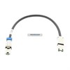 8GCN7 Кабель CABLE SFF-8088 TO SFF-8088 MINISAS 0.5M Compellent 8GCN7 - фото 152571
