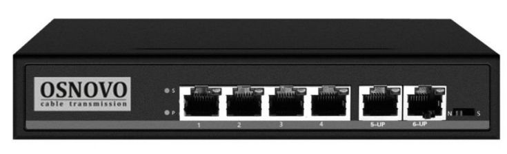 Коммутатор OSNOVO Коммутатор OSNOVO SW-20600/A(80W) (SW-20600/A(80W))