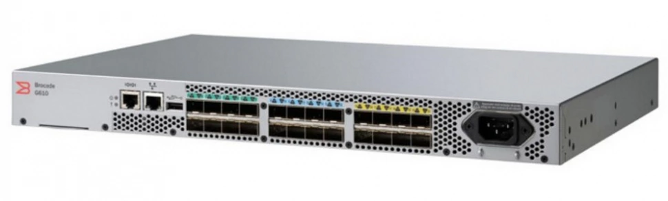 Коммутатор Brocade G610S 24-port FC (BR-G610-8-32G-0)
