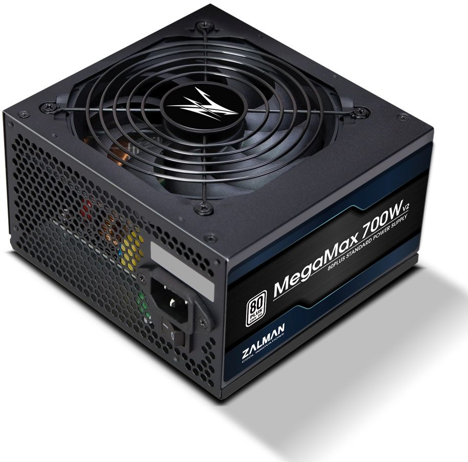 Блок питания Zalman ATX 700W ZM700-TXII V2 80+ (20+4pin) APFC 120mm fan 8xSATA Cab Manag RTL