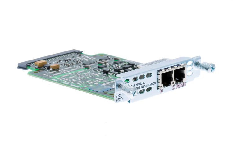 Модуль расширения CISCO VIC2-2FXO VOICE NETWORK CARD [73-8133-04]