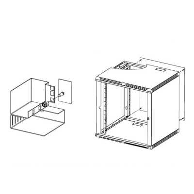 Стенка ЦМО ШРН, ШРН-Э и ШРН-М 12U