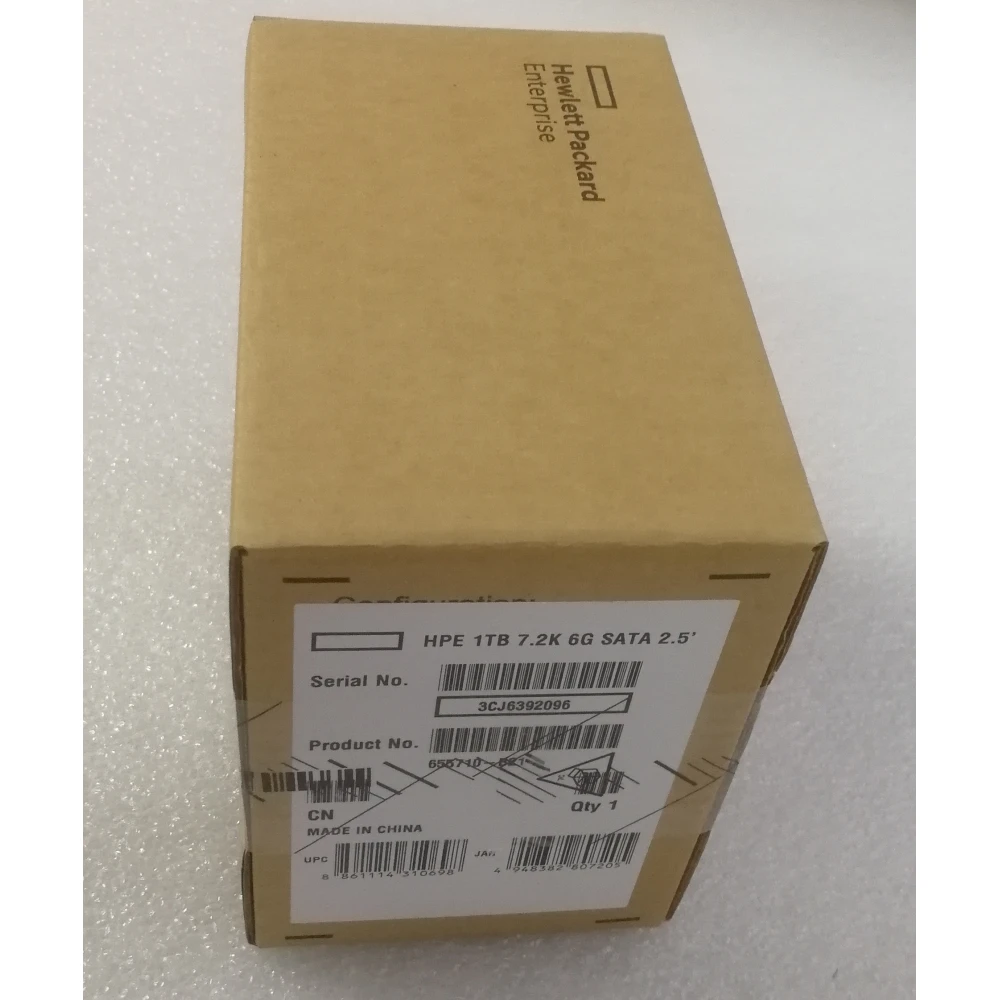 Жесткий диск HPE 1TB 7.2K 6G SATA 2.5' [655710-B21]