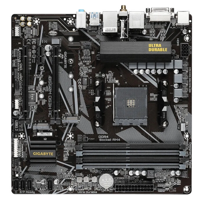 Материнская плата Gigabyte B550M DS3H AC 1.7