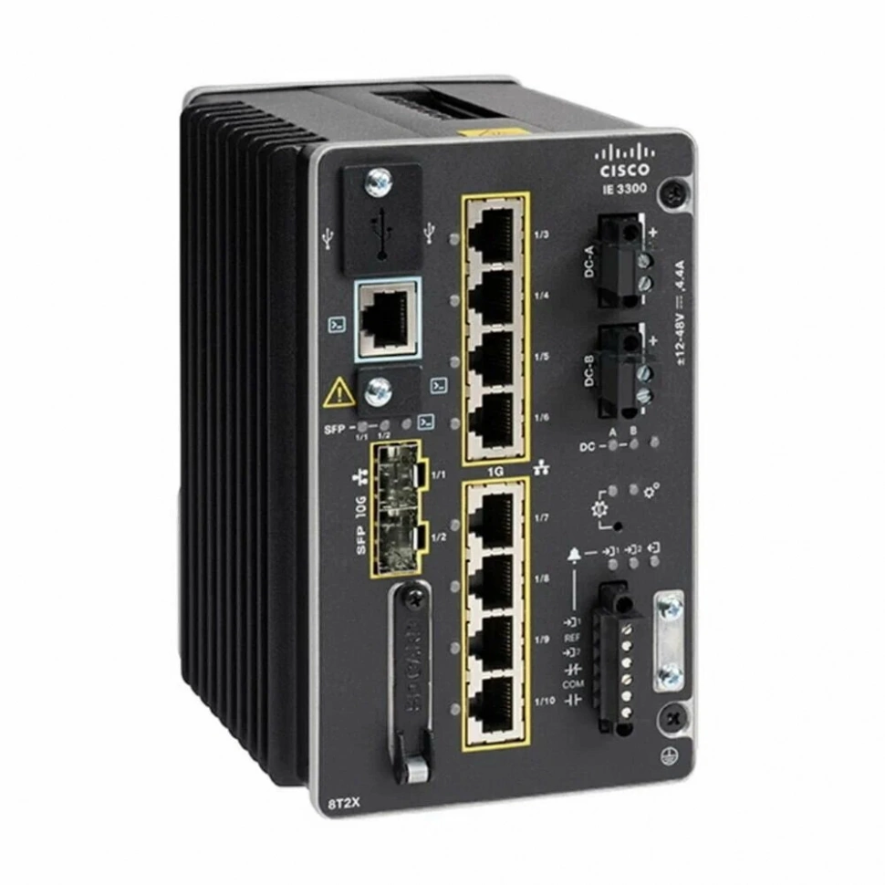 Коммутатор CIsco Catalyst IE3300 (IE-3300-8T2S-E)