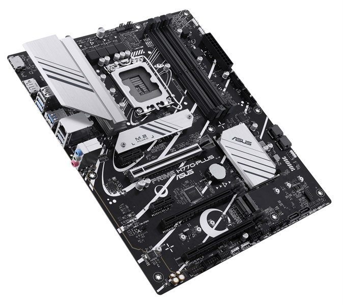 Материнская плата ASUS PRIME H770-PLUS, LGA1700, H770, 4*DDR5, HDMI+DP, 4xSATA3 + RAID, M2, Audio, Gb LAN, USB 3.2, USB 2.0, ATX; 90MB1EE0-M0EAY0 (PRIME H770-PLUS)