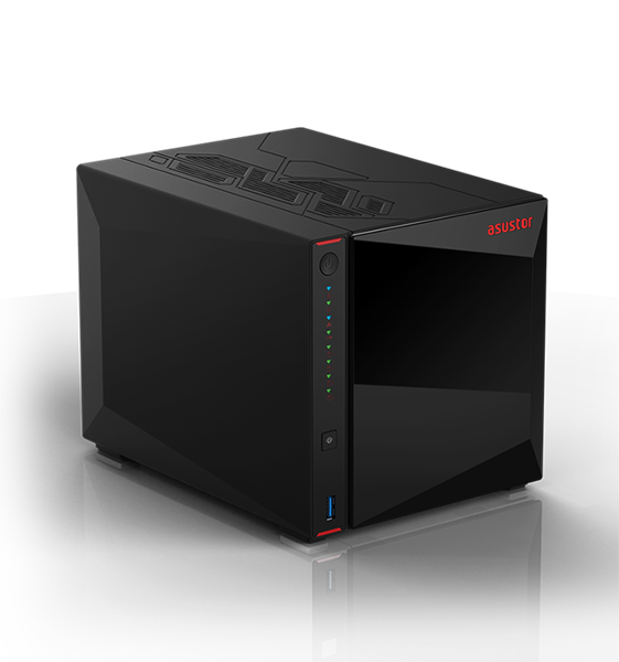 Cетевое хранилище ASUSTOR AS5404T 2-Bay NAS/Media player/Intel Celeron N5105 2.0GHz up to 2.9GHz, 4GB SO-DIMM DDR4, noHDD(HDD,SSD),/2x 2,5Gb (LAN)/3xUSB3.2,HDMI; 90IX01R1-BW3S40 (AS5404T)