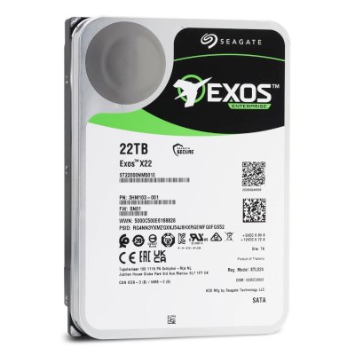 Жесткий диск Seagate Exos X22 22Tb ST22000NM001E