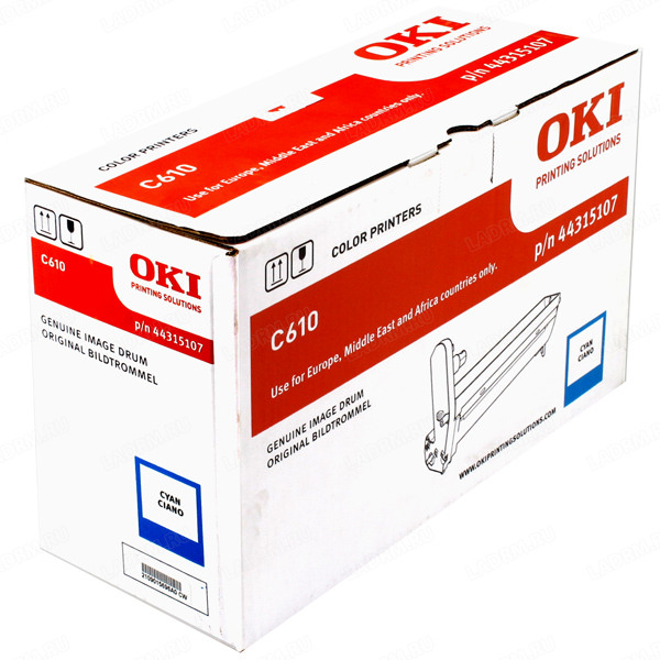 OKI C610, C610 DM фотобарабан голубой
