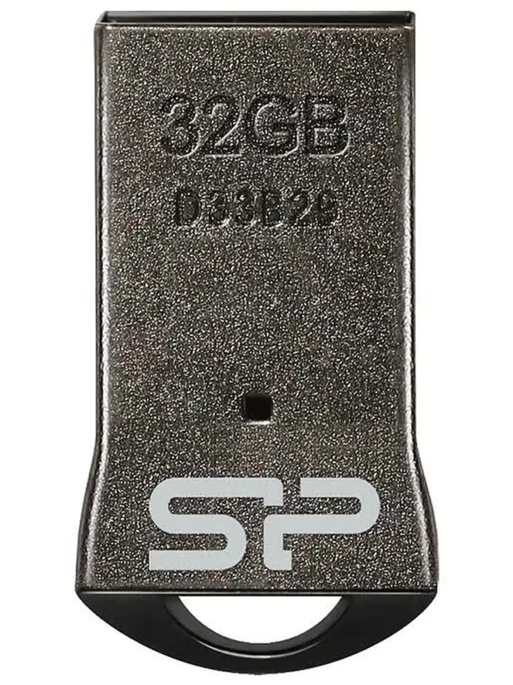 Флешка Silicon Power 32Gb Touch T01 SP032GBUF2T01V1K USB2.0 Black в Санкт-Петербурге