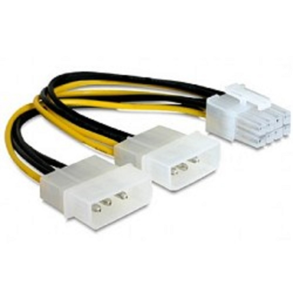 Cablexpert Разветвитель питания 2xMolex->PCI-Express 8pin, для подключения в/к PCI-Е (8pin) к б/п ATX (CC-PSU-81)