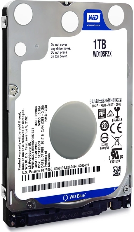 Жёсткий диск Western Digital Caviar Blue 1TB (WD10EALX)