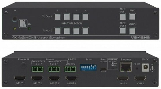 Матричный коммутатор Kramer M4300-52G-PoE+(1000W-PSU)