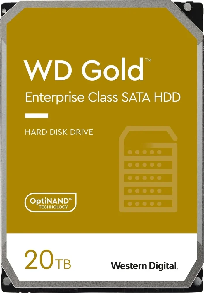 Жесткий диск WD SATA-III 20TB WD202KRYZ Server Gold в Санкт-Петербурге