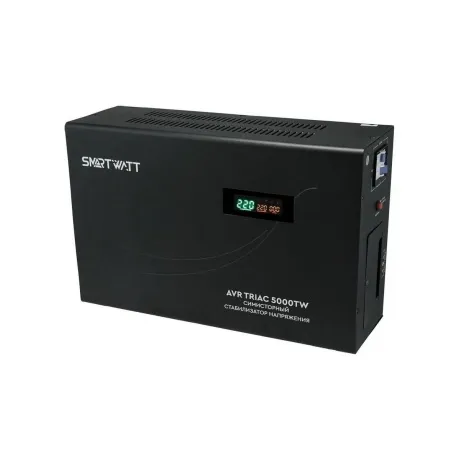 Стабилизатор напряжения Smartwatt AVR Triac 5000TW 5000ВА черный в Санкт-Петербурге