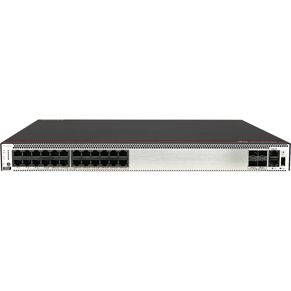 S5731-H24T4XC (24x10/100/1000BASE-T ports, 4x10GE SFP+ ports, 1xexpansion slot, without power module)
