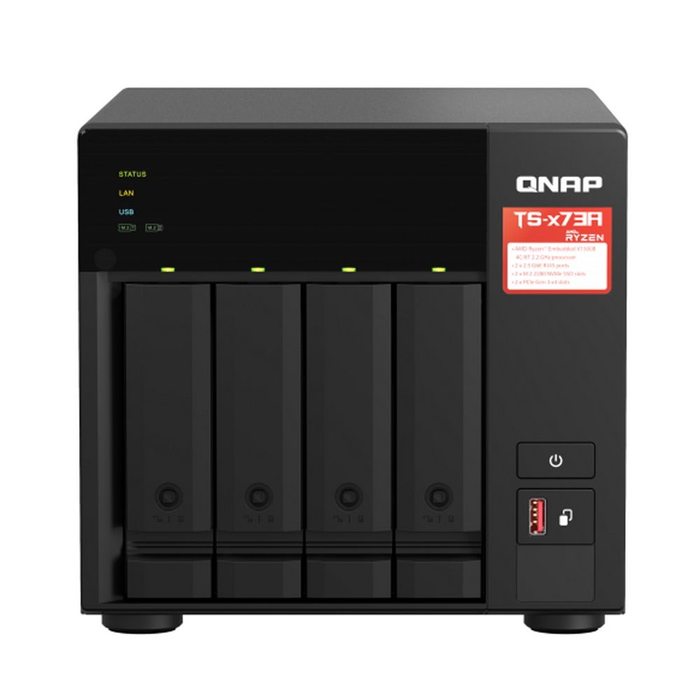 Сетевое хранилище без дисков QNAP TS-473A-8G