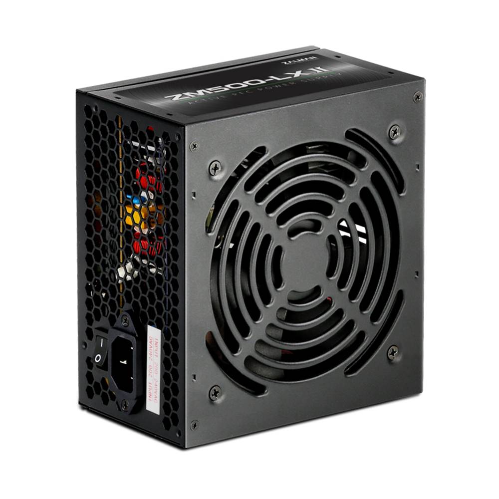 Zalman <LXII> ZM500-LXII <500W, ATX12V v2.3, APFC, 12cm Fan, Ret>