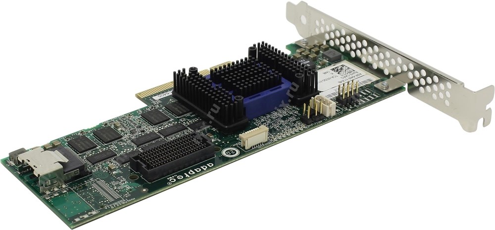 ASR-6805Q ADAPTEC 8-Port Int, 6Gb/s SAS, Pcle 2.0 8X HBA RAID0/1/10/5/6 512M