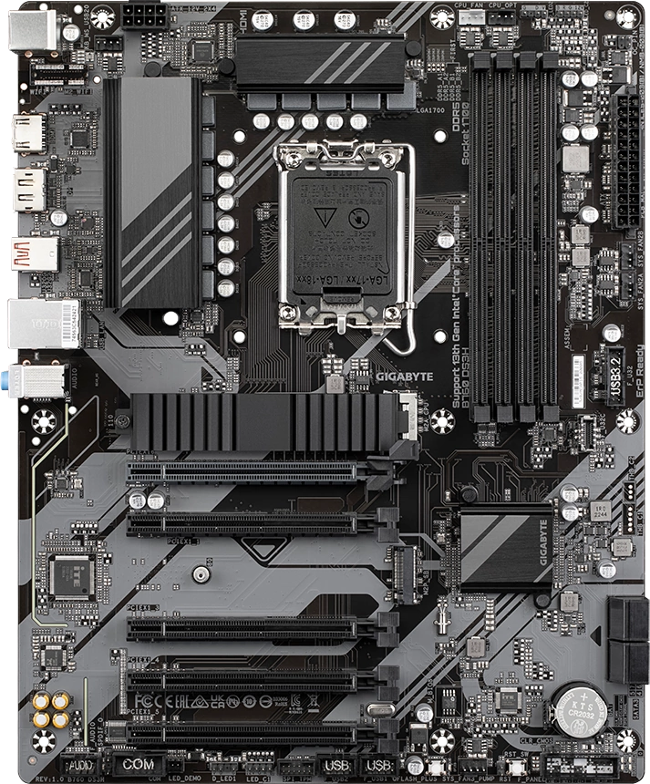 Материнская плата Gigabyte B760 DS3H AX (rev. 1.1)