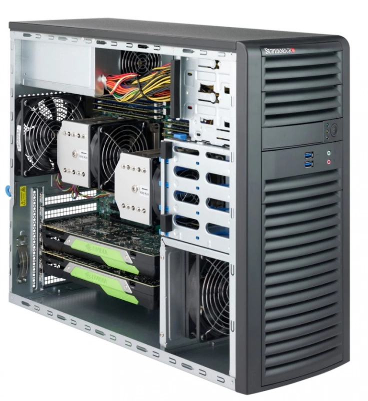 Серверный корпус Supermicro CSE-732D3-1K26B