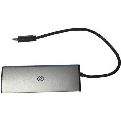 Разветвитель USB Digma HUB-4U2.0-UC-DS