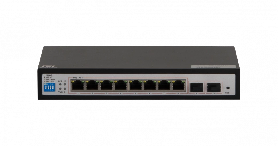 Коммутатор Gigalink GL-SW-G105-08P
