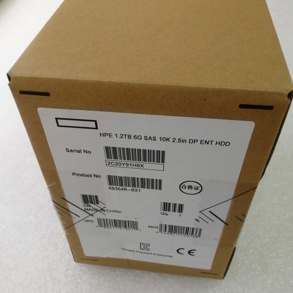 Жесткий диск HP 693648-B21 1.2 ТБ 10K 6G SAS 2.5 серверный 693648-S21 693719-001 726480-001 EG1200FDNJT