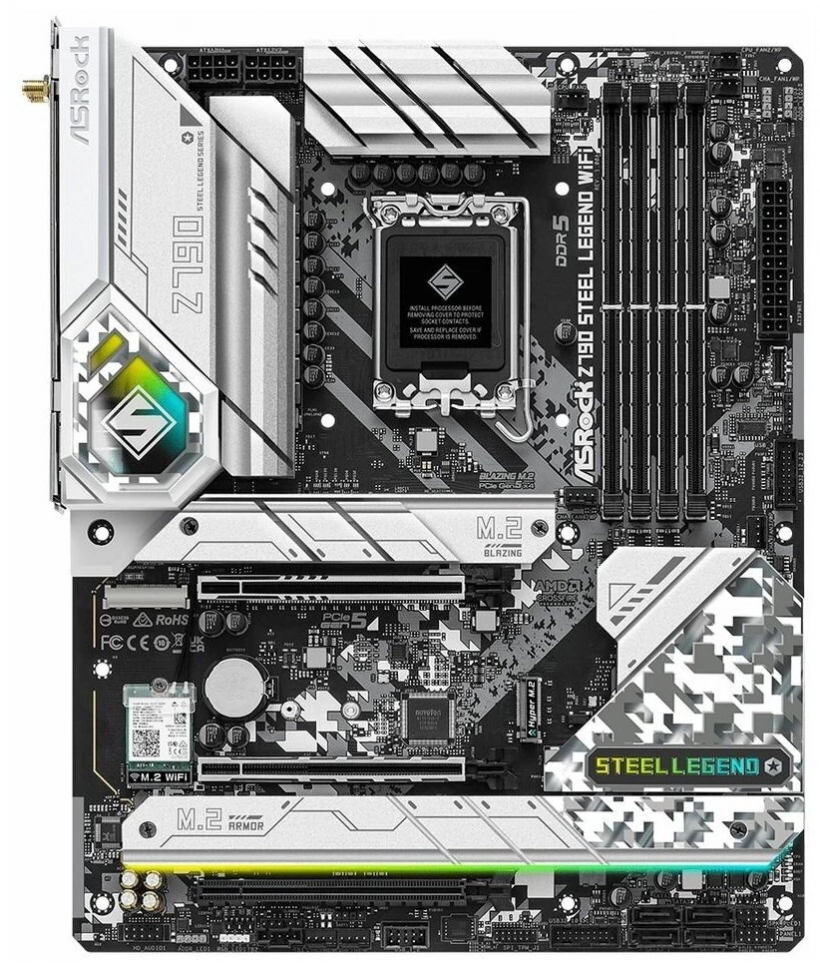 Материнская плата Asrock Z790 STEEL LEGEND WIFI (90-MXBKD0-A0UAYZ)