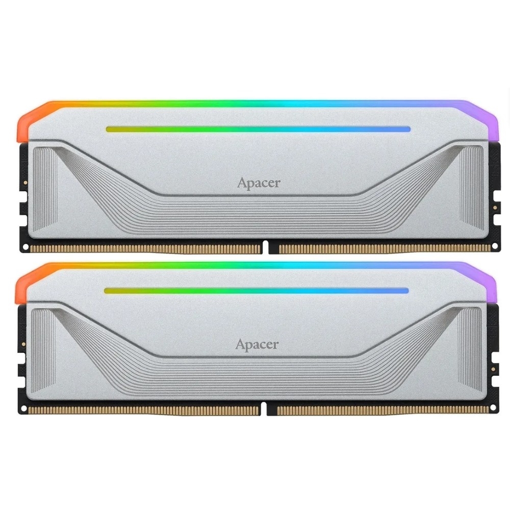 DDR5 DIMM 6400-32 2048x8 32GB 1.4V OC NOX RGB Silver w/HS RP-K2 AH5U32G64C552NWAA-2